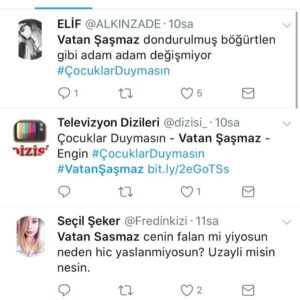 Vatan Şaşmaz Instagram - Bunun gibi bir çok güzel mesajı aldım dün akşamki çocuklar duymasın yayınından sonra herkese ilgisi için bir kez daha teşekkür ediyor reytinglerde bizi birinci yapan Türk televizyon İzleyicisine de şükranlarımızı sunuyoruz🙏🏼👍🏼@birolguven @mehmetauf @karadaglitamerr @pinaraltug_atacan @zgunenc @volsev