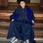 Vernon Instagram - Introducing the KENZO Fall-Winter 2023 silhouettes by @Nigo with Brand Ambassador @Vernonline. Vernon wears the new collection: a wardrobe composed across cultures, eras and styles.​ #KENZONIGO ​#VERNON Photographer @keizokitajima AD @linakutsovskaya @beg00dstudios Stylist @marq.rise​