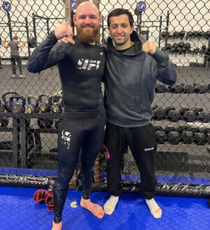 Viacheslav Borshchev Instagram - Life is crazy, amazing and magnificent 😂❤️. I remember first time I saw @enriko_gogokhiia when he has declass legend Mike Zambidis in Moscow at 19 th years old. Later we both were @tnafights season 2012-2013, thank god i didn’t fight him that year 😂. And now we are here in USA, eating russian’s pancakes at my house, both permanent residents of USA, and still active fighters. This is amazing 🫡💪🏻 Dream big, work hard. Little bonus I was recorder by Enrike during a wrestling class at the time when I didn’t get asswhooped from @hassanzada_mma as I usually do😂
.
Thank you @enriko_gogokhiia for beautiful gifts for kids and adults 😂 black caviar it’s to fancy but cool 🙏🏻
