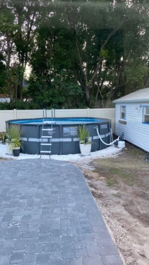 Victor Travagliante Instagram - really proud of the progress @mckenzienmitchell and I have made on our backyard #summertime