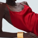 Victoria Beckham Instagram - Effortless glamour. Shop the Cami-Floor Length Dress in Poppy Red at VictoriaBeckham.com and at 36 Dover Street. Link in bio. #VBValentines