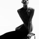 Victoria Beckham Instagram - An elegant addition to the modern wardrobe. Discover the Victoria Beckham x Breitling collaboration at VictoriaBeckham.com. Credits Photography @Mario_Sorrenti Featuring @AnnemaryAderibigbe Casting @PierGiorgio @DMCasting Movement Director @EricVonChristison Hair @AnthonyTurnerHair Makeup @Petros_Petrohilos Nails @PebblesNails Set Design @GideonPonte