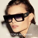 Victoria Beckham Instagram - ‘B’ is for Beckham. New #VBEyewear is refreshed with a nod to the B Frame Belt buckle. Coming soon to VictoriaBeckham.com and 36 Dover Street. Shot by @EzraPetronio Styling @Jane_How Featuring @Bibi_Breslin Makeup @KarinWesterlundd Hair @LouisGhewy Nails @PebblesNails