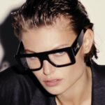 Victoria Beckham Instagram - The house’s signature ‘B’ meets this season’s new #VBEyewear. Coming soon to VictoriaBeckham.com and 36 Dover Street. Shot by @EzraPetronio Styling @Jane_How Featuring @Bibi_Breslin Makeup @KarinWesterlundd Hair @LouisGhewy Nails @PebblesNails