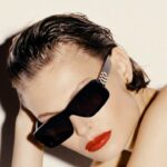 Victoria Beckham Instagram - Introducing Spring Summer 2024 #VBEyewear, expertly crafted in Italy. Discover the collection at VictoriaBeckham.com and at 36 Dover Street. Shot by @EzraPetronio Styling @Jane_How Featuring @Bibi_Breslin Makeup @KarinWesterlundd Hair @LouisGhewy Nails @PebblesNails