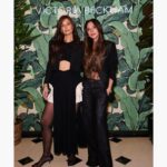 Victoria Beckham Instagram - Such an amazing evening celebrating the new Victoria Beckham x @Breitling collection in NYC!! I’m wearing my signature #VBSS24 tailored suit (coming soon!) and B Frame Belt! Kisses @KatieHolmes @HelenaChristensen @AnnemaryAderibigbe @IsabelaGrutman xx