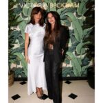 Victoria Beckham Instagram - Such an amazing evening celebrating the new Victoria Beckham x @Breitling collection in NYC!! I’m wearing my signature #VBSS24 tailored suit (coming soon!) and B Frame Belt! Kisses @KatieHolmes @HelenaChristensen @AnnemaryAderibigbe @IsabelaGrutman xx