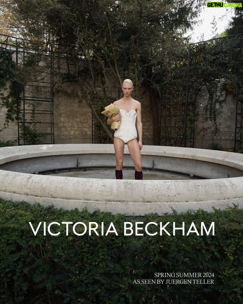Victoria Beckham Instagram - Fresh silhouettes, brought to life in unexpected ways. Discover now at VictoriaBeckham.com and at 36 Dover Street. Shot by @JuergenTellerstudio Creative Partner @DovileDrizyte Styling @Jane_How Featuring @Vilmasj Casting @PierGiorgio @DMCasting Makeup by @FaraHomidi using @victoriabeckhambeauty Hair by @AnthonyTurnerHair Nails @AlexandraJanowski #VBSS24 #JuergenTeller