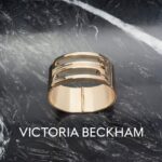 Victoria Beckham Instagram - It’s all in the details. Elevate any outfit with the B Frame Bracelet in Gold. Available now at VictoriaBeckham.com and at 36 Dover Street. #VBValentines