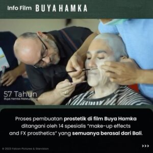 Vino G. Bastian Instagram - Setiap proses film #HAMKAdanSITIRAHAM kami kerjakan dengan sepenuh hati. InshaAllah cinta dan perjuangan #BuyaHamka & #SitiRaham sampai ke hati para penonton. 
⭐️ ⭐️ ⭐️ ⭐️ ⭐️
(((DI BIOSKOP 21 DESEMBER 2023)))