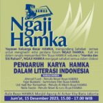 Vino G. Bastian Instagram - ‘Pengaruh Karya HAMKA Dalam Literasi Indonesia’ Jumat 15 Desember 2023,15.00-17.00. Aula Buya Hamka Masjid Agung Al Azhar Kebayoran Baru. (((TERBUKA UNTUK UMUM)))