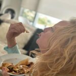 Virginia Madsen Instagram - Not like I’m that into this but I like nachos and I’m sitting next to a Kansan sooooo…