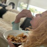 Virginia Madsen Instagram - Not like I’m that into this but I like nachos and I’m sitting next to a Kansan sooooo…