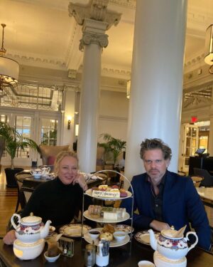 Virginia Madsen Instagram - Tea at The Empress Victoria. #anniversary