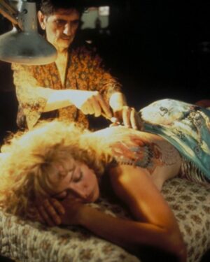 Virginia Madsen Instagram - Who remembers Blue Tiger ? #bluetiger #harrydeanstanton #indie #tattoos #revenge #inkedgirls