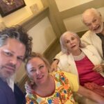 Virginia Madsen Instagram - Mother’s Day. I am most grateful for my family and Mombey is still vibrant and the great rock in our lives. Slightly glued to her phone but at 90 she can do what ever the hell she wants.