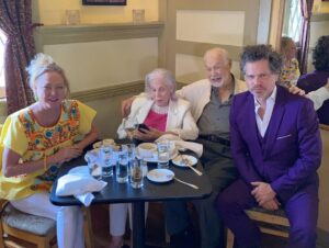 Virginia Madsen Instagram - Mother’s Day. I am most grateful for my family and Mombey is still vibrant and the great rock in our lives. Slightly glued to her phone but at 90 she can do what ever the hell she wants.