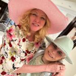 Virginia Madsen Instagram - Spring into Easter for me and my Mom. We all love you Bey! #easterbonnet