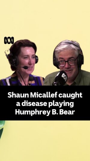 Virginia Trioli Instagram - We thought Humphrey would have followed OH&S practices more closely ... 😟 

In Episode #1 of You Don't Know Me, Virginia Trioli sat down with Comedian and actor Shaun Micallef to discuss the time he shot light beams from his eyes and his penchant for kickboxing movies. Check out the link in our story for the full episode!

@latrioli #podcast #comedy #ABC #ABCMelbourne