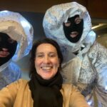 Virginia Trioli Instagram – Well, this happened.
@this.is.serious.mum #TISM in the studio with me for a safely pre-recorded interview.
What did we talk about? I have NFI and I was there.
Listen back at #linkinbio 
Mad. Fabulous. @abcinmelbourne #gregthestopsign #thisisseriousmum #TISM ABC Melbourne