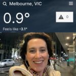 Virginia Trioli Instagram – Not smiling – my face just froze this way. Get up Melbourne, it’s bloody freezing! #melbourne #winter #itscoldoutside #keepmoving Melbourne, Victoria, Australia