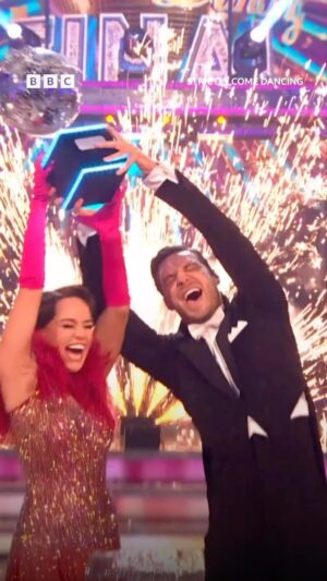 Vito Coppola Instagram - Vito’s winning speech did not disappoint! Congratulations Ellie and Vito for 13 weeks of incredible #Strictly routines. 🫶