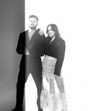 Vito Coppola Instagram - These pics came out like this by mistake but, at the end I like it so much. It’s just unique and represents exactly us and our journey. So special! 🙌😊🍀