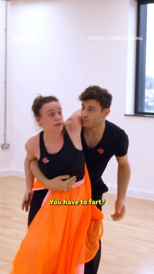 Vito Coppola Instagram - Could have been bad either way 😂 @vitocoppola @ellielouiseleach

#Strictly #iPlayer #StrictlyComeDancing #Strictly2023 #Dancing
