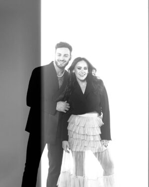 Vito Coppola Instagram - These pics came out like this by mistake but, at the end I like it so much. It’s just unique and represents exactly us and our journey. So special! 🙌😊🍀