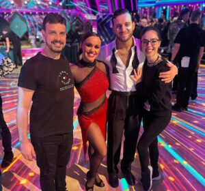Vito Coppola Instagram - What an intense week it was…
We enjoyed so much! It was different from the usual Argentine tango in different ways..
Lulú was the strong and independent woman who is in control.
This journey is becoming more special every week. Through the dances and playing different characters we are able to discover many different sides of us, and I personally think that that’s what life is, a journey to get to know ourselves better…😊🙌

I am so so proud of you @ellielouiseleach and the woman you are becoming. 
Weeks ago I met a girl, and now look at you ♥️ and I am sure that you still have much more to show and much more to say Lulú.
Everyone is proud of you but mostly you have to be proud of yourself, because you and only you know all the sacrifices and the commitment needed to perform in that way, for someone who has Never danced before.
Brava Lulú 👏 keep going and let’s keep danciiiiing 💃🕺🪩

Thanks to two special people @leandropalou1 and @maria_tsiatsiani_official for the amazing choreography and much more…you brought us to a different dimension and we are so grateful for this. 🙏☺️

And last BUT NOT LEAST we want both say a massive and huge THANK to all of you beautiful people for supporting and voting us. We feel all the love and we do really feel all of you close to us. 🙏🙏🙏
All the gratitude we have towards you is beyond the words 🫶😊
We love you ♥️

And now let’s focus on Musical weeeek 🎵 🎶 
We are sooo exited and we have already started to work hard on our next dance.

Let’s gooo 💪😁

Happy Monday and have a good week beautiful people ☀️

🩷🩵