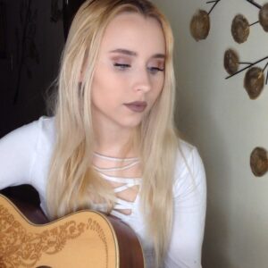 Vivian Hicks Instagram - Request for @makayla.scherbekow 
BAD tag ⭐️ @lennonstella #bad #cover #live 
@lunaguitar #lunaguitars