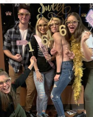 Vivian Hicks Instagram - OMG THANK YOU to everyone who made my sweet 16 special!! 🎈I will never forget it! Shout out to @champs_fec_milton for hosting my party, hooking us up with VIP private room. The food there was also next level! Also a special thanks for my people at @kellysbake who spoiled me with their vegan/gluten free cake & cupcakes 🧁 🎂 🔥🤯 #sweetsixteen #birthday #happy #champsfec #instabirthday #vip #vivianhicks #teamv #music