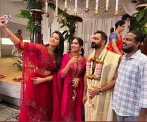 Viviya Santh Instagram - Happy Married Life Rahul 💞💞💞

@swasikavj @c_j_charles 
👗: @ethereal.kochi
