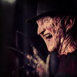 Wes Craven Instagram - The first time Robert Englund tried on the infamous Freddy glove, he cut himself. #30YearsofNightmare