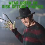 Wes Craven Instagram - Happy #stpatricksday. 🍀🍀🍀