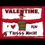 Wes Craven Instagram - Happy Valentine's Day!