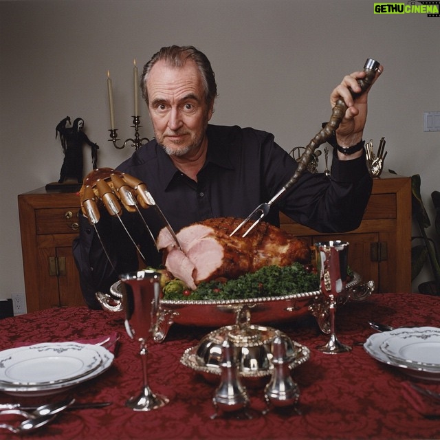 Wes Craven Instagram - Happy #Thanksgiving! Gobble gobble.