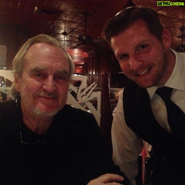 Wes Craven Instagram - @drock3316 was our waiter again too. #NYC