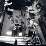 Wes Craven Instagram - #30YearsofNightmare The revolving room — where Tina gets killed, and later, where the blood is coming out of Johnny Depp’s bed — that was a real puzzle to construct. They bolted two racing car seats to the wall, one for the cinematographer and one for myself, and we were in five-point harnesses. For Johnny’s scene, 300 gallons of blood had to come out of his bed. I wanted the grips to rotate the room slowly so blood would run down the walls. But the room took off in an enormous spin from the sudden shift of weight, and blood went everywhere. It hit every light and blew every fuse. They assumed I was dead by the time it was done.