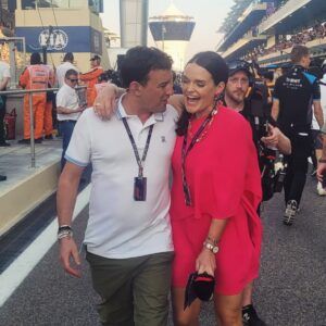 Will Buxton Instagram - Couldn’t be prouder of this amazing woman at the end of her first full year fronting our F1TV shows. 

She is diligent, dedicated, dependable and above all, an absolute delight. 

I am in awe of all that you do. Thank you for being all that you are. This is only the start.

Love you mate Xx

@lauracwinter