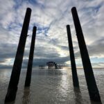 Will Buxton Instagram - PB on the beach. PB on the range. Lovely, cold, morning down south @psychobunny Brighton and Hove
