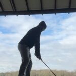 Will Buxton Instagram - PB on the beach. PB on the range. Lovely, cold, morning down south @psychobunny Brighton and Hove