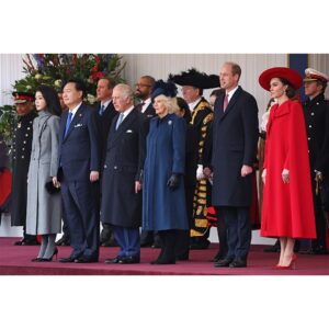 William, Prince of Wales Instagram - A pleasure to welcome President @sukyeol.yoon of the Republic of Korea and First Lady Kim Keon-hee to the UK 🇰🇷 London, United Kingdom