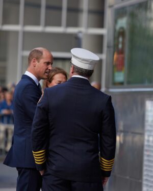 William, Prince of Wales Instagram - An honour to meet with first responders at FDNY 10 House

A job which requires bravery and heroism of the highest order, to members of the @FDNY - and the families, loved ones and friends who support you - thank you for all you do.
