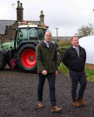 William, Prince of Wales Instagram - An insightful afternoon learning how organisations in Moray are supporting the wellbeing of its young people 🏴󠁧󠁢󠁳󠁣󠁴󠁿

Both @outfitmoray and @officialsayfc highlight the importance of bringing rural communities together. Whether it’s connecting young farmers or providing outdoor opportunities, it’s great to see how building strong support networks is a priority across the region 🔗