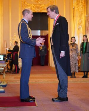William, Prince of Wales Instagram - Honouring amazing people doing incredible things in our communities up and down the country.