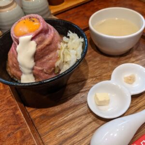 William Li Instagram - Had ridiculous roast beef wagyu with raw egg and onion sauce
The shio chicken ramen is my absolute favorite I've ever had 

Also walked around Akihabara and went to a museum to find a unicorn