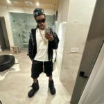 Wiz Khalifa Instagram - All in balenci i look like a bum