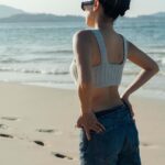 Woranuch Bhirombhakdi Instagram - 🙃 เมืองไทยสวยจัง 🙃 #worraworldwide #ไปภูเก็ตไปกับแอร์เอเชีย เกาะนาคาน้อย - Naka Noi Island Phuket 珍珠島