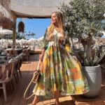 Xenia Seeberg Instagram - Lovely lunch and afternoon chill out time @verdebeachdubai #dubai #verdebeach #zimmermann #bestager #bestagermodel #enjoythelittlethings #enjoythemoment Verde Beach Dubai